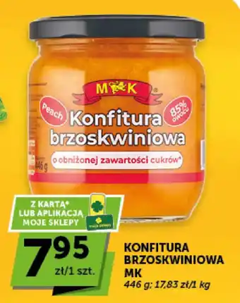 Groszek Konfitura brzoskwiwiowa MK oferta