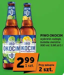 Groszek Piwo Okocim oferta