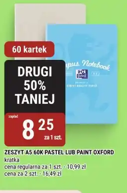 bi1 Zeszyt A5 60K Pastel lub Paint Oxford oferta