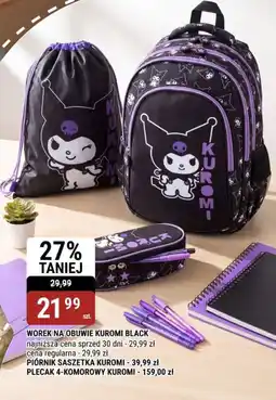 bi1 Worek na obuwie Kuromi Black oferta