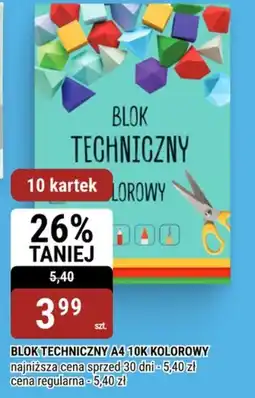 bi1 Blok Techniczny A4 10K Kolorowy oferta