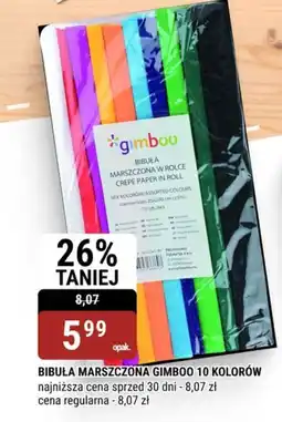 bi1 Bibuła w rolce gimboo oferta