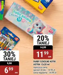 bi1 Farby szkolne kotki astra oferta
