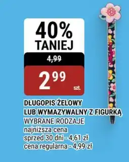 bi1 Długopis żelowy lub wymazywalny z figurką oferta