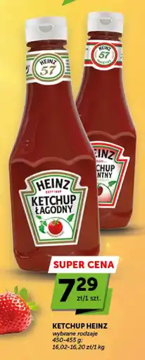 Groszek Ketchup Heinz Łagodny oferta