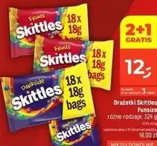 Dealz Drażetki Skittles Funsize różne rodzaje oferta