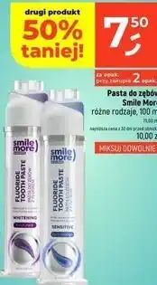 Dealz Pasta do zębów Smile More różne rodzaje oferta