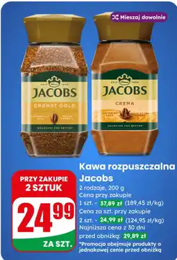 Dino Kawa rozpuszczalna Jacobs Cronat Gold / Crema oferta