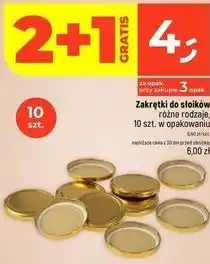 Dealz Zakrętki do słoików, różne rodzaje, 10 szt oferta