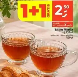 Dealz Szklana filiżanka poj oferta