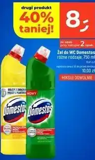 Dealz Żel do WC Domestos różne rodzaje oferta
