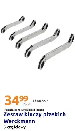 Action Zestaw kluczy płaskich Werckmann oferta