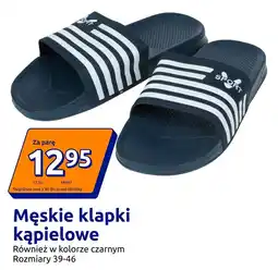 Action Męskie klapki kąpielowe oferta