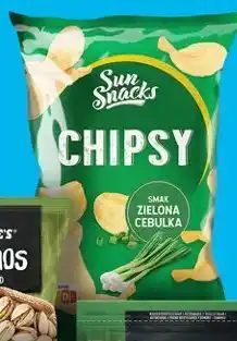 ALDI Chipsy o smaku zielona cebulka Sun Snacks oferta