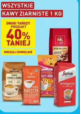 ALDI Kawy ziarniste 1 kg (MK Café, Lavazza, Dallmayr, Segafredo, Barissimo) oferta