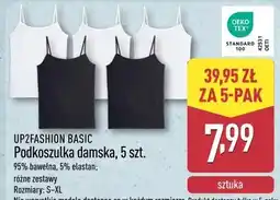 ALDI UP2FASHION BASIC Podkoszulka damska, 5 szt oferta