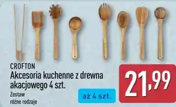 ALDI Crofton Akcesoria kuchenne z drewna akacjowego 4 szt oferta