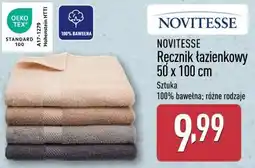 ALDI NOVITESSE Ręcznik łazienkowy 50 x 100 cm oferta