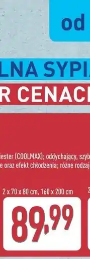 ALDI NOVITESSE Pościel chłodząca oferta