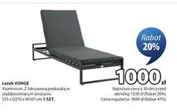 JYSK Leżak oferta