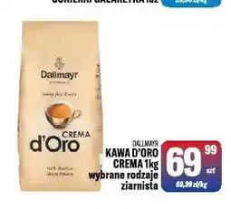 TomiMarkt Kawa ziarnista Dallmayr d'Oro Crema oferta
