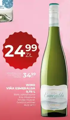 Duży Ben Wino białe półwytrawne Viña Esmeralda oferta