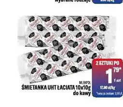 TomiMarkt Śmietanka UHT Łaciata do kawy Mlekpol oferta