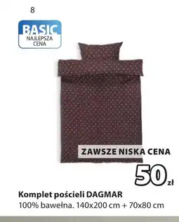 JYSK Komplet pościeli Basic oferta