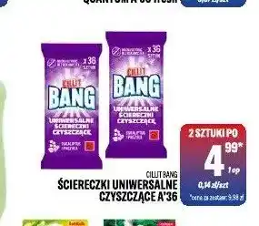TomiMarkt Ściereczki uniwersalne czyszczące Cillit Bang oferta