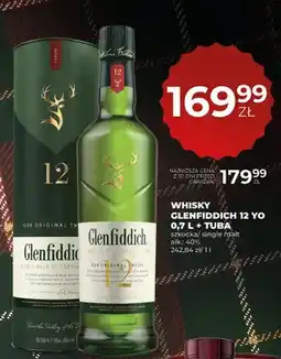 Duży Ben Whisky Glenfiddich 12 YO z tubą oferta