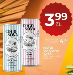 Duży Ben Napój woda kokosowa Coco Sova Lychee oferta