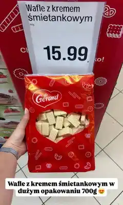 Dino Wafle z kremem śmietankowym dr Gerard oferta