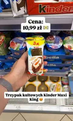 Dino Baton Kinder Maxi King Caramel Crunchy oferta