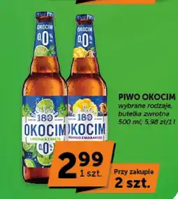 ABC Piwo bezalkoholowe Okocim Limonka z Miętą oferta
