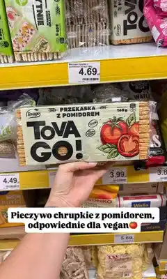 Dino Pieczywo chrupkie z pomidorem Tovago oferta