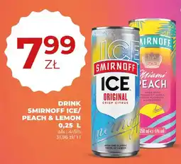 Duży Ben Drink Smirnoff Ice Miami Peach oferta