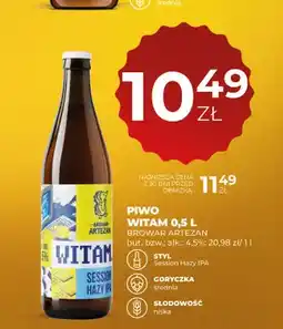 Duży Ben Piwo Witam Artezan oferta