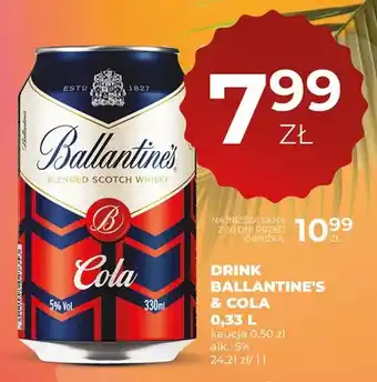 Duży Ben Drink Ballantine's & Cola oferta