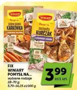 ABC Fix Winiary Pomysł na... soczysty Kurczak z czosnkiem i ziołami oferta