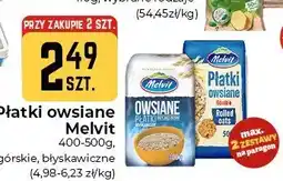 Społem Częstochowa Płatki owsiane Melvit Górskie oferta