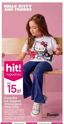 Pepco Legginsy dziewczęce Hello Kitty oferta