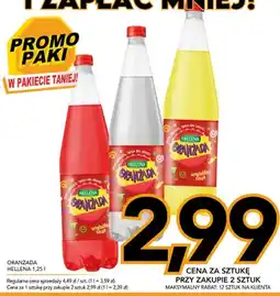 Kupiec Oranżada czerwona Hellena oferta