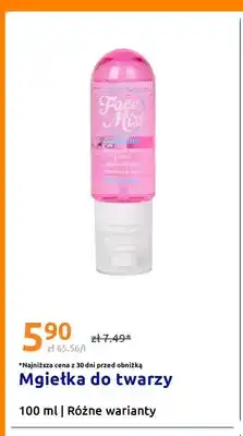 Action Mgiełka do twarzy Glowing oferta