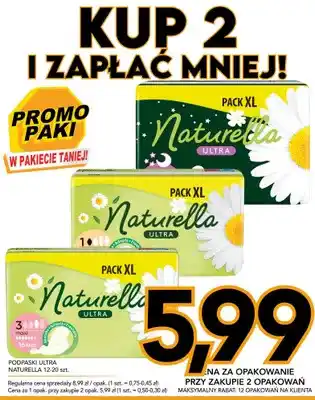 Kupiec Podpaski Naturella Ultra Night oferta