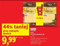 Lidl Ser carski, w plastrach, XXL oferta