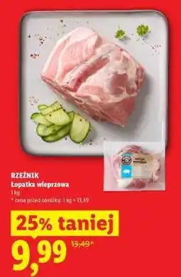 Lidl RZEŹNIK Łopatka wieprzowa oferta