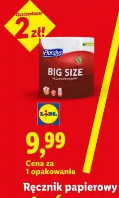 Lidl Ręcznik papierowy oferta