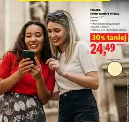 Lidl Esmara Sweter damski z wiskoza oferta