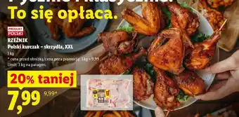 Lidl Polski kurczak – skrzydła, XXL oferta