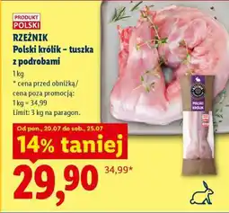 Lidl Polski królik tuszka z podrobami oferta